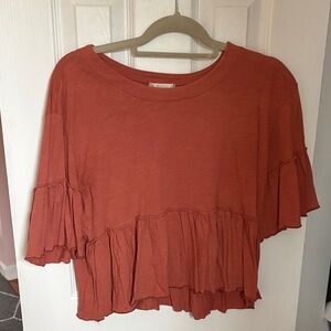 Altar’d State Ruffle Top